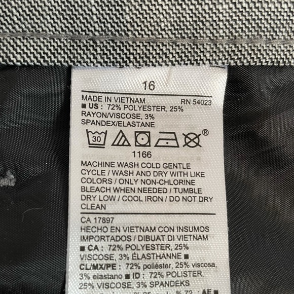 Old Navy Gray Pull on Ankle Pants - Picture 6 of 6